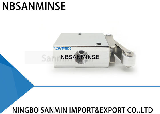 Tipo pneumático maneira mecânica da parada da válvula mecânica da série 1/4 da JM da posição três da válvula de regulador de pressão dois da válvula de desligamento da válvula