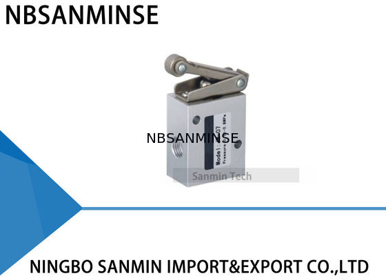 Tipo pneumático maneira mecânica da parada da válvula mecânica da série 1/4 da JM da posição três da válvula de regulador de pressão dois da válvula de desligamento da válvula