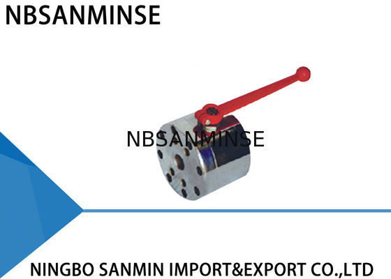 Série KHB-SAE210 de alta pressão da válvula de bola da flange da indústria