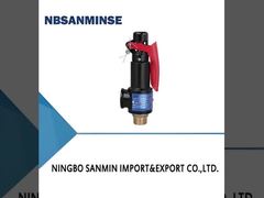 Válvula de segurança de mola de ferro fundido tipo N 35bar com chave