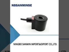 16431 Bobina de Válvula Solenoide Tipo Chumbo DC 18 Watts Potência Normal Cor Preta