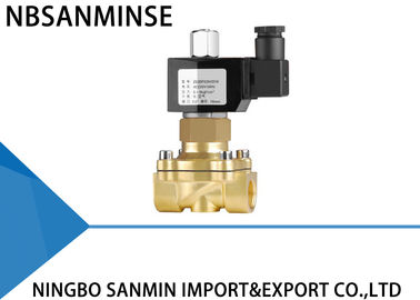 A anti explosão Z6 forjou a temperatura de bronze do ℃ da válvula de solenoide 0 normalmente aberto - 65