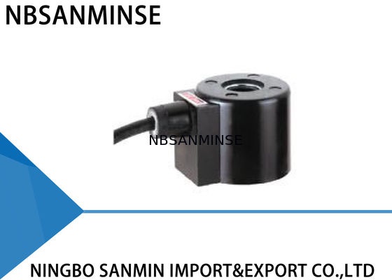 Tipo C.C. de 16431 ligações da bobina da válvula de solenoide cor normal do preto de um poder de 18 watts