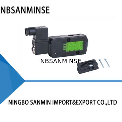 IP65 impermeável NAMUR válvula solenoide de bobina única 0.2 - 1.0Mpa 60°C NBR PUR Seal NBSANMINSE