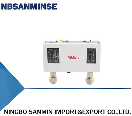 NBSANMINSE PC58 G NPT 1/4 UF7/16 M12X1.25 Comutadores de pressão dupla no ar e na água com dois pontos de pressão definidos em um interruptor