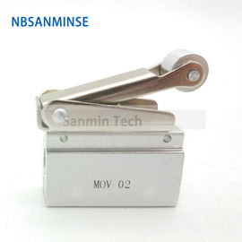 MOVIMENTOS de NBSANMINSE 1/8 de seleção mecânica do impulso do rolo da válvula de ar do controle pneumático da válvula da linha de G para a máquina Autom do pacote